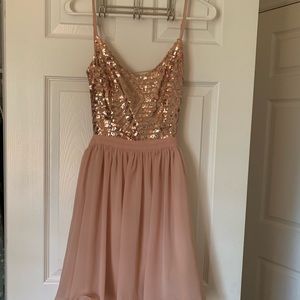 pink cocktail/party dress
